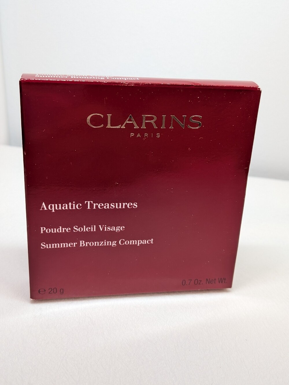 Clarins Aquatic Treasures Summer Bronzing Compact Limited Edition BNIB